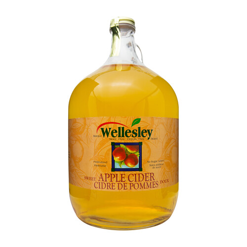 Wellesley Apple Cider Glass Bottle 3.78 L