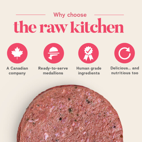 The Raw Kitchen Raw Dog Food Beef & Barley 2.28 kg