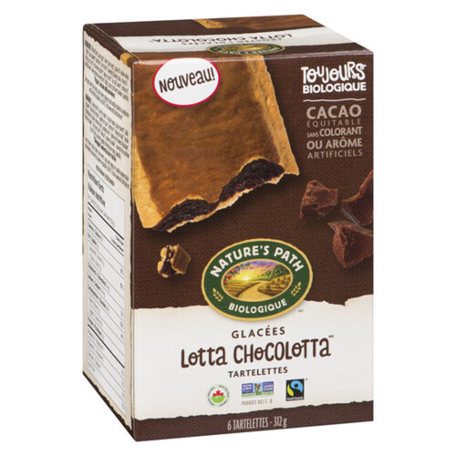 Natures Path Organic Toaster Pastry Chocolate 6 x 52 g