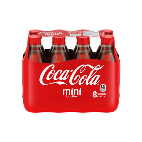 Coca-Cola Mini Bottles 8 x 300 ml (bottles)