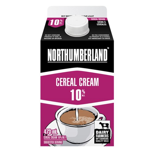 Northumberland 10% Cereal Cream 473 ml
