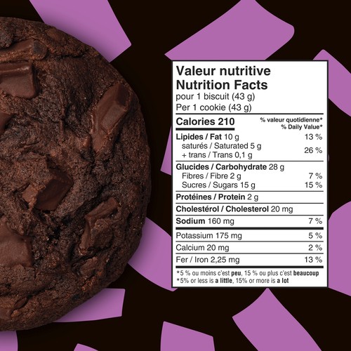 Vachon Signature Cookies Dark Chocolate & Fudge 258 g