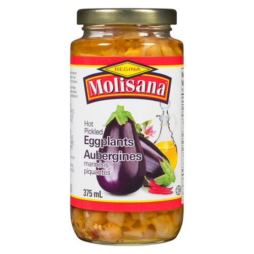 Regina Molisana Pickled Eggplants In Oil Hot 375 ml