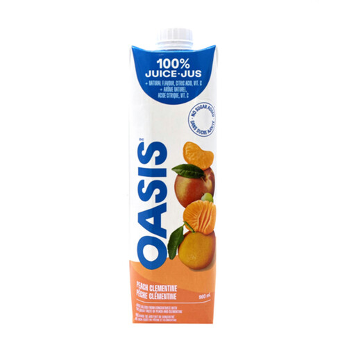 Oasis 100% Juice Peach Clementine 960 ml