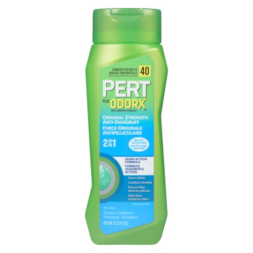 Pert 2 in 1 Shampoo + Conditioner Original Strength Anti-Dandruff 400 ml