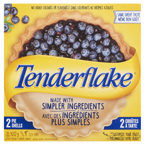 Tenderflake Pie Shells 9 Inch 320 g (frozen)