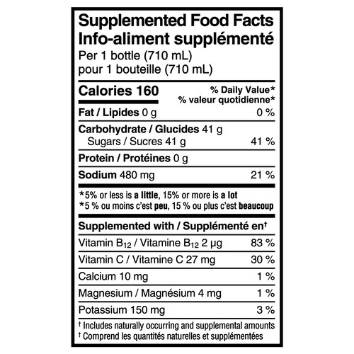 Powerade Sports Drink Mixed Berry 710 ml (bottle)
