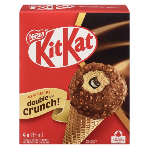 Kit Kat Cones Frozen Dessert 4 x 135 ml