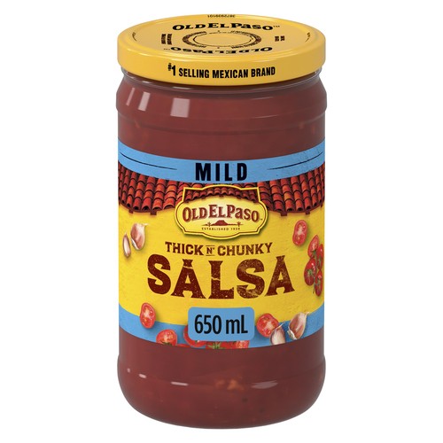 Old El Paso Salsa Thick 'n Chunky Mild 650 ml
