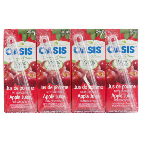 Oasis Fruit Juice Classic Apple 8 x 200 ml