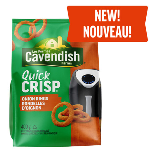 Cavendish Farms Quick Crisp Onion Rings 400 g