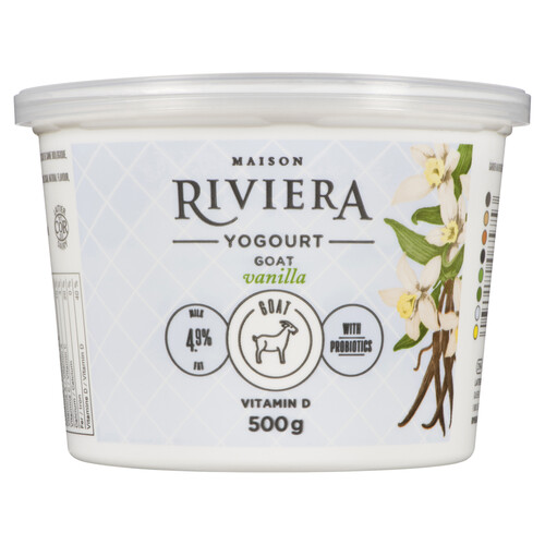Riviera Goat Yogurt Vanilla 500 g