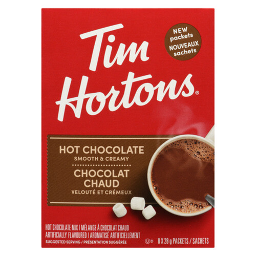 Tim Hortons Hot Chocolate 8 Packets 