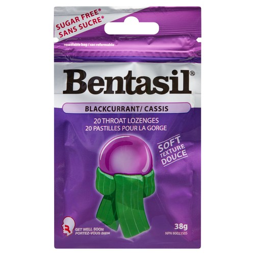 Bentasil Blackcurrant 20 Lozenges