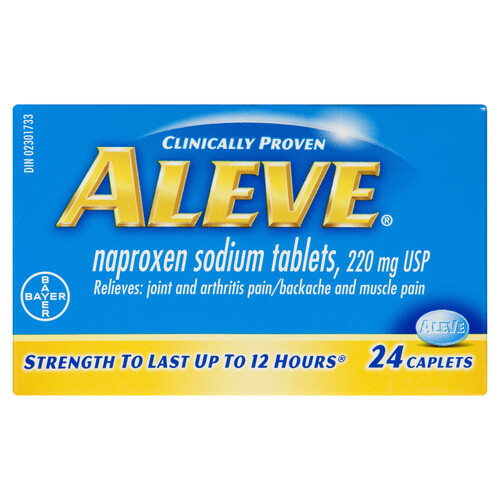 Aleve 220 mg 24 Caplets