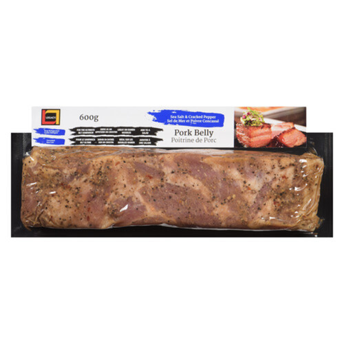 Legacy Pork Belly Sea Salt Cracked Pepper 600 g