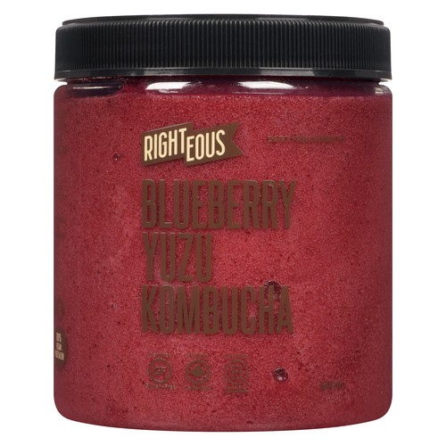 Righteous Gelato Kombucha Sorbetto Blueberry 562 ml