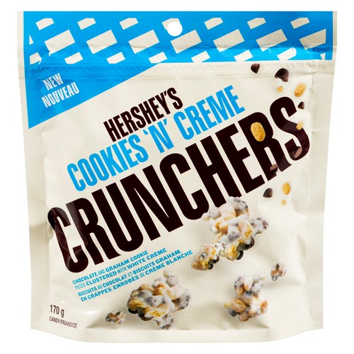 Hershey's Crunchers Chocolate Cookies 'N' Creme 170 g