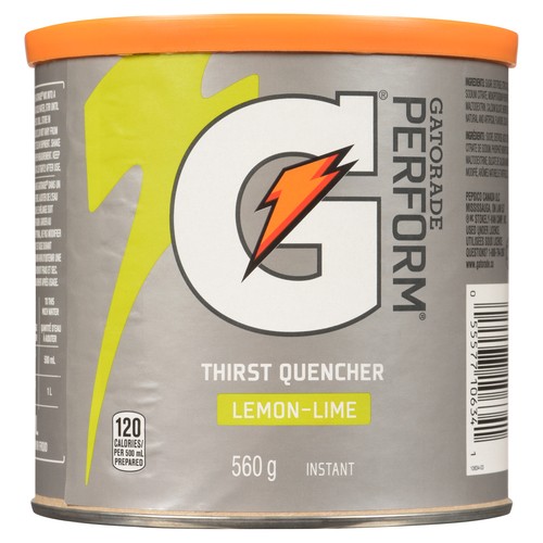 Gatorade Drink Mix Lemon Lime 560 g