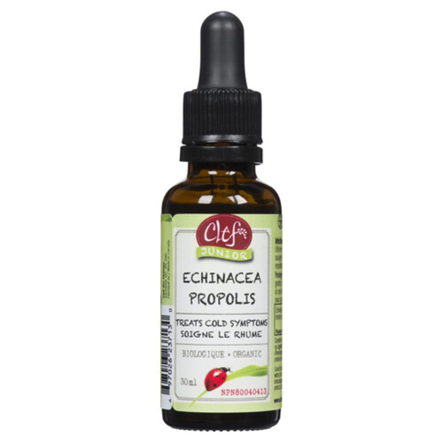 Clef Des Champs Junior Organic Echinacea Cold Symptoms 30 ml