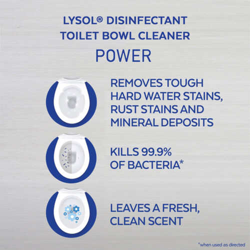 Lysol Toilet Bowl Cleaner Power 710 ml