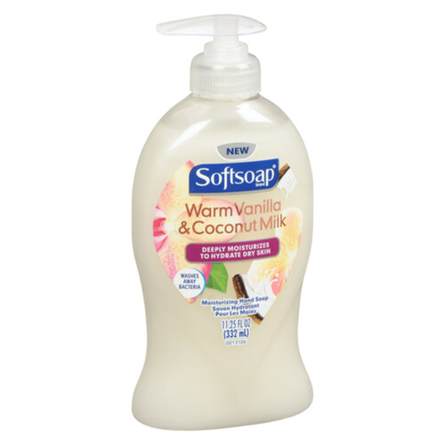 Softsoap Hand Soap Warm Vanilla Coconut 332 ml