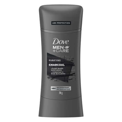 Dove Men+Care Antiperspirant Stick Purifying Charcoal 48H Odour Protection 74 g