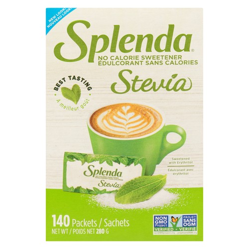Splenda Stevia Sweetener 140 Package 280 g
