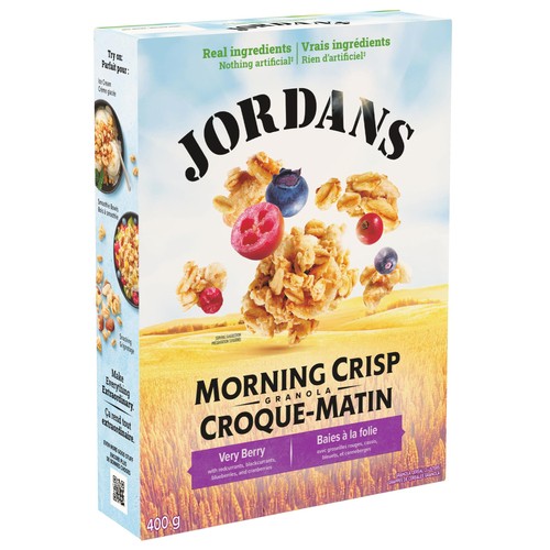 Jordans Morning Crisp Granola Cereal  Very Berry 400 g
