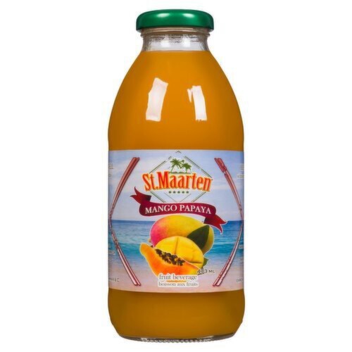 St. Maarten Fruit Juice Mango Papaya 473 ml