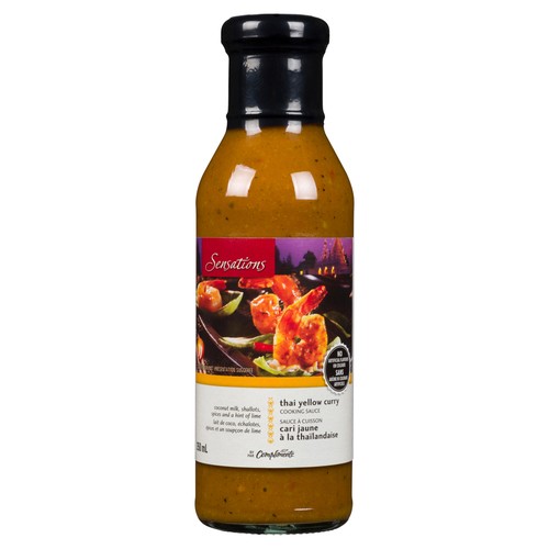 Sensations Cooking Sauce Yellow Curry Thai 350 ml