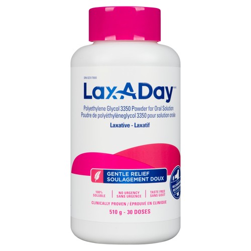 Lax-A-Day Laxative Powder Gentle Relief 510 g