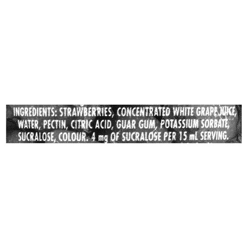Double Fruit Reduced Sugar Jam Strawberry 375 ml
