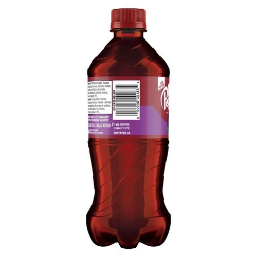 Dr Pepper Soda Blackberry 591 ml (bottle)