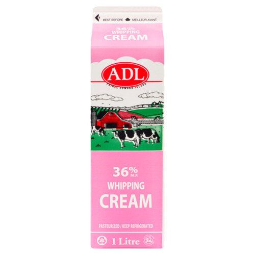 ADL 36% Whipping Cream 1 L