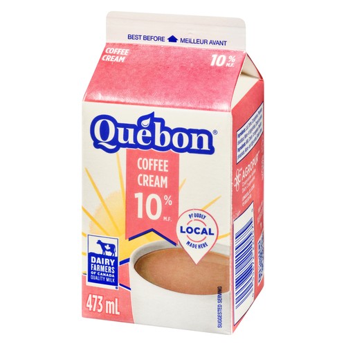 Quebon 10% Coffee Cream 473 ml