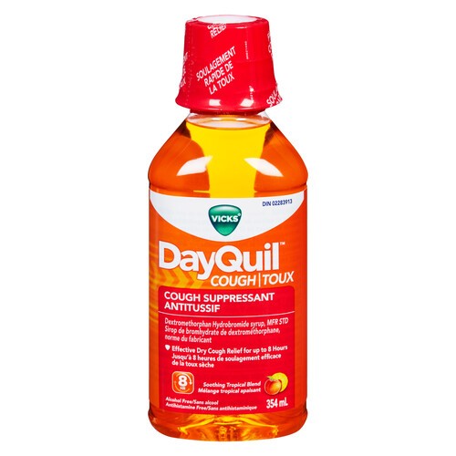 Vicks Dayquil Cough Syrup Citrus Blend 354 ml