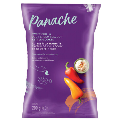 Panache Kettle-Cooked Potato Chips Sweet Chili & Sour Cream 200 g