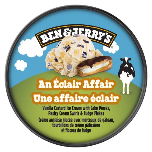Ben & Jerry's Ice Cream An Éclair Affair With Fairtrade Ingredients 473 ml