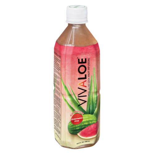 Vivaloe Juice Aloe Watermelon 500 ml (bottle)