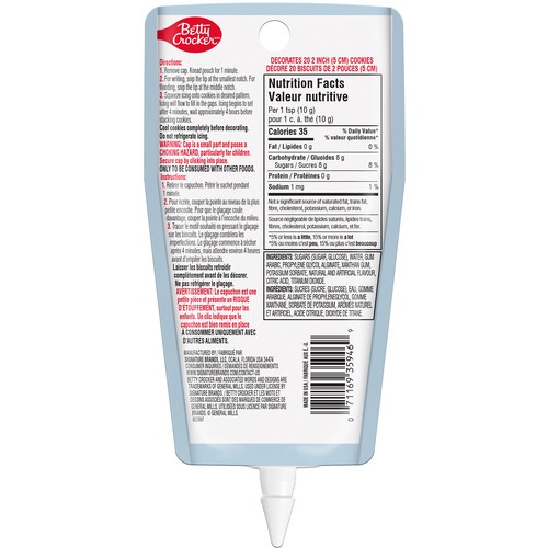 Betty Crocker Cookie Icing White 200 g