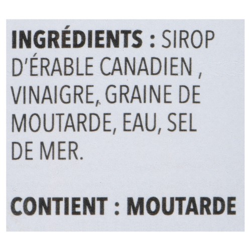 Smak Dab Mustard Canadian Maple 250 ml