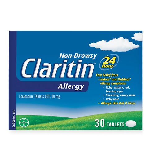 Claritin Allergy Tablets 10 mg 30 Count