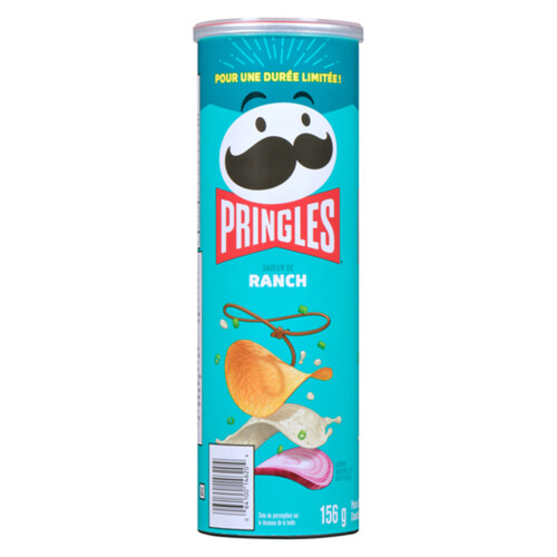 Pringles Potato Chips Ranch 156 g