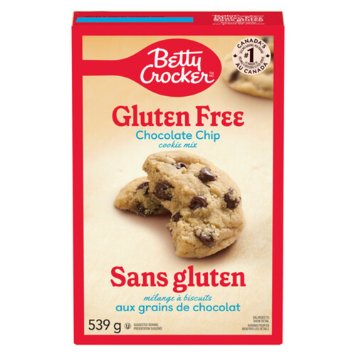 Betty Crocker Gluten Free Cookie Mix Chocolate Chip 24 Servings 539 g