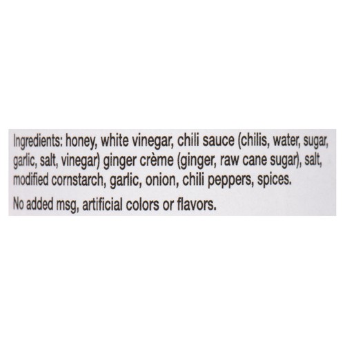 Beary Beery Honey Chili Garlic Honey Glaze Medium Heat 355 ml