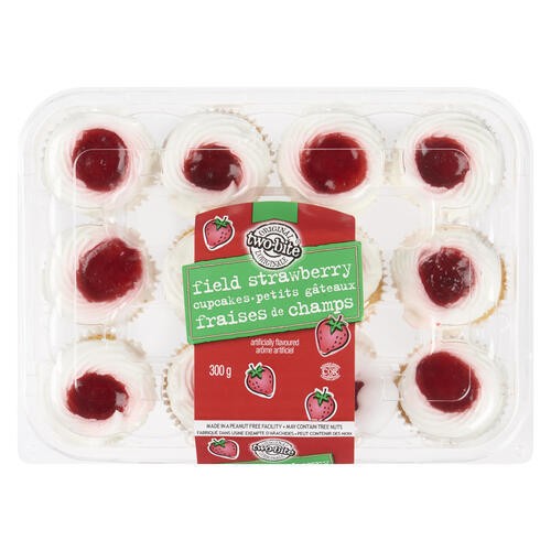 Two Bite Petits Gâteaux fraises de champs 300 g