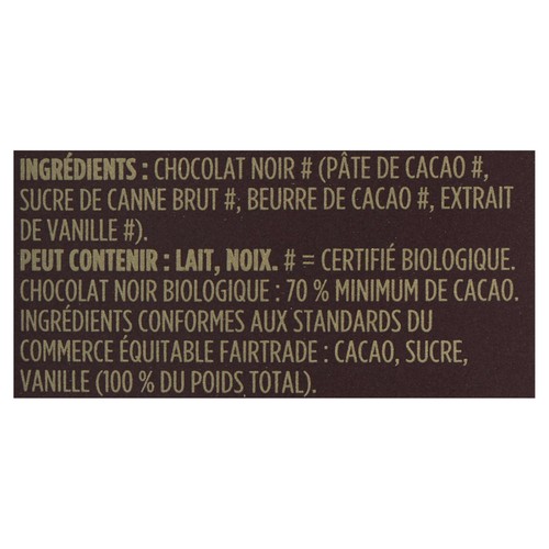 Green & Black's Organic Dark Chocolate Bar 70% Cocoa 90 g