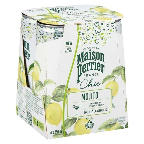 Maison Perrier Non Alcoholic Chic Mojito 4 x 250 ml (cans)