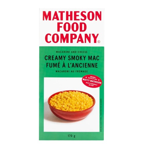 Matheson Food Company Macaroni And Cheese Creamy Smoky Mac 171 g